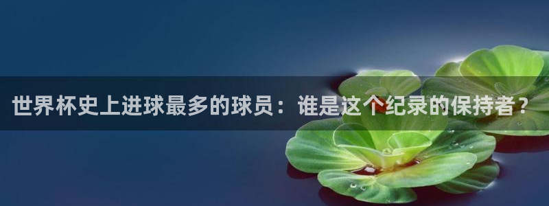 2026世界杯中国队：世界杯史上进球最多的球员：谁是这个纪录的保持者？
